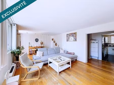 appartement de 82 m2  3 chambres  cave et parking