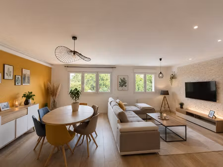 malzéville : spacieux appartement t3 moderne avec balcon et