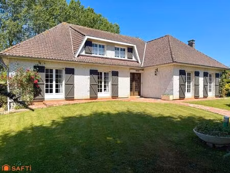 allenay – plain-pied familial avec sous-sol complet et terrain à bâtir