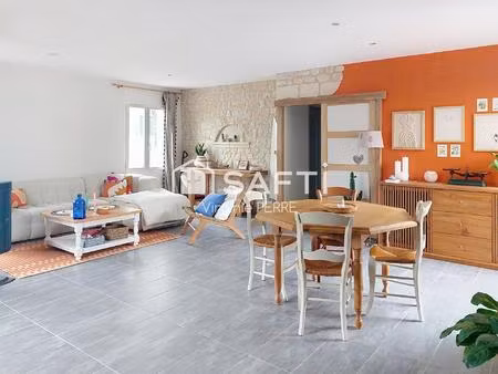maison de plain-pied - 100m2 - 4 pieces - arvert (17530)