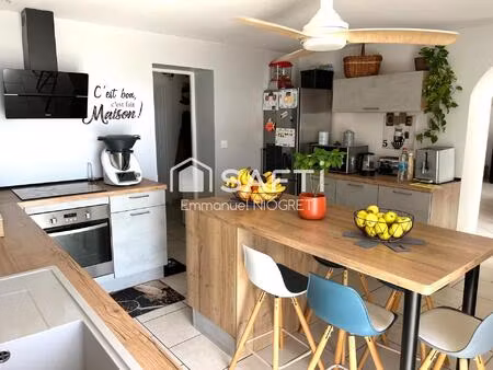 belle maison familiale de 143m² avec terrain