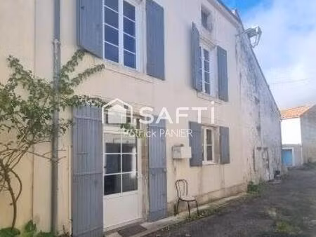 maison trois pièces avec locataires avec jardin non attenant