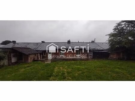 a frévent maison à réconfortée avec beaucoup de potentiel et un terrain de 400m² à réinven