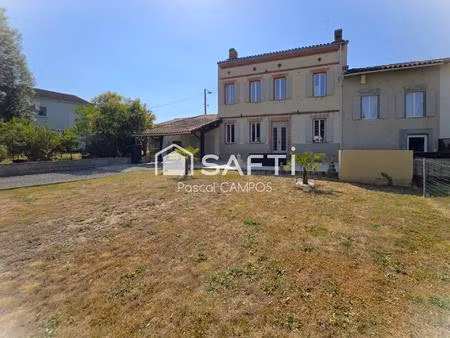 maison t5 de 118m² comprenant un appartement indépendant.