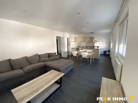 location meublée appartement 3 pièces 71.56 m² à sallanches (74700)  1 100 €