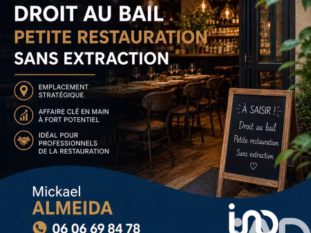 vente commerce 42 m² versailles (78000)