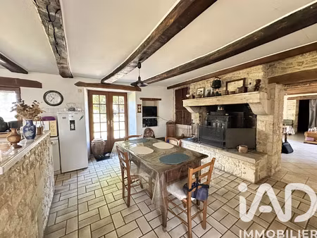 vente maison 6 pièces 166 m² sauzé-vaussais (79190)
