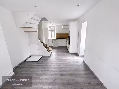 vente maison 3 pièces 55 m² abbeville (80100)