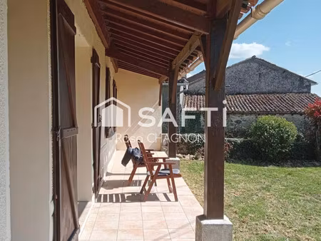 vente maison 6 pièces 121 m² secondigny (79130)