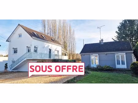 meusnes maison 3 pièces 2ch + gîte 2 pièces 1ch de 148 m² au total + terrasses & dépendanc