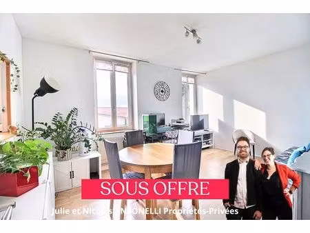 saint just malmont 43240 centre village appartement 58m² 2 chambres cave