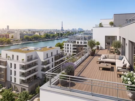 vente appartement 3 pièces 121 m² paris 19 (75019)