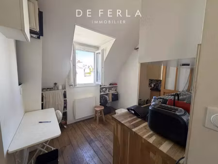 vente appartement 1 pièce 13 m² paris 16 (75016)