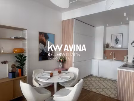 appartement d’archi traversant avec terrasse – marseille 2ème (13002)