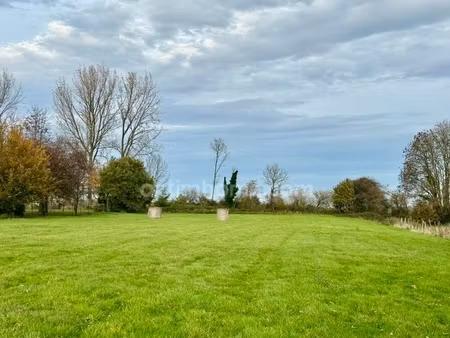 en vente terrain constructible 43 75 ares – 140 000 € |monchy-breton