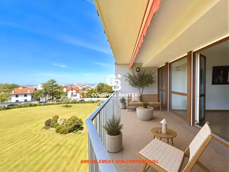 biarritz – appartement t5 avec terrasse et cave