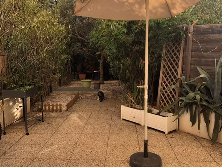 t2 de 32.81m2 avec jardin quartier boutonnet