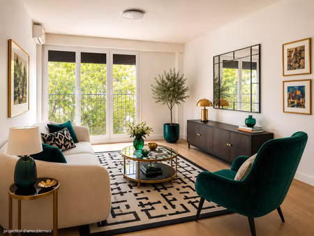 appartement familial de 4 pièces entièrement rénové lumineux  avec double exposition