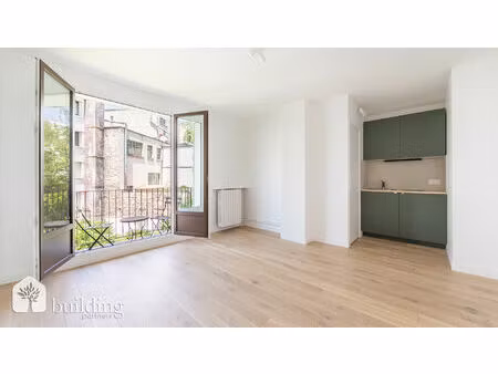 a vendre - levallois-perret - voltaire/villiers - appartement 2 pièces de 27 85 m² avec ba