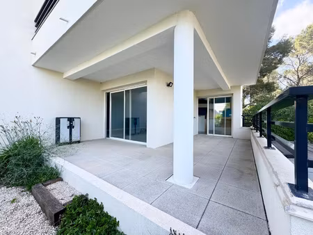 nimes / puech du teil - t3 avec terrasse  jardin  garage et