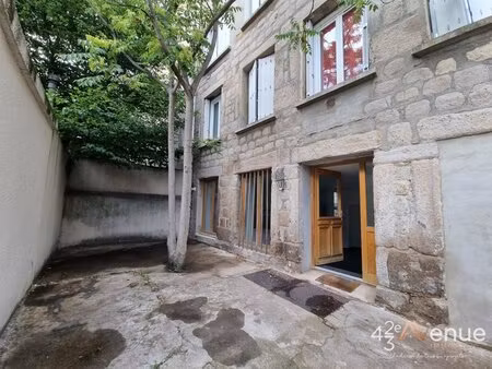 quartier st roch/t4 en rez de jardin