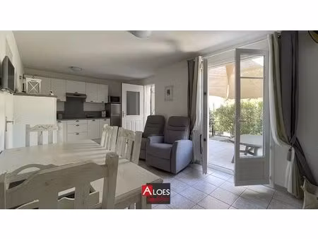 maison aigues-mortes 3 pièces avec terrasse et cellier