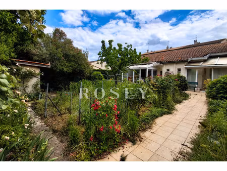 maison de plain-pied avec jardin et double accès - mérignac mondésir