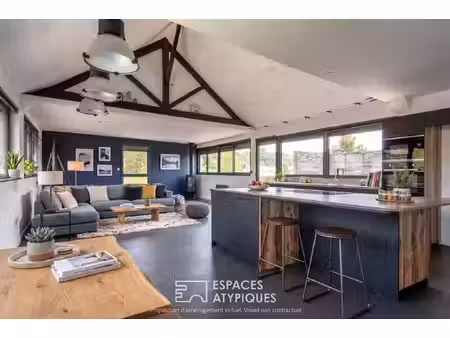 l'ancienne forge réinventée en loft