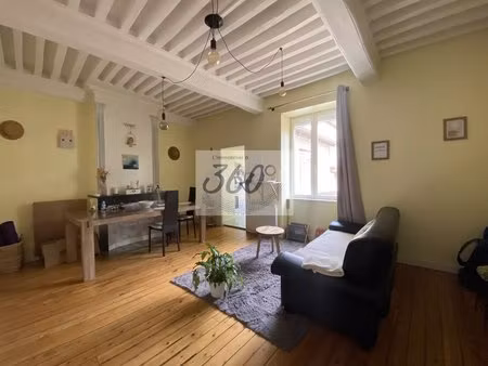 charmant appartement 2 pièces de 59.38 m² à cluny