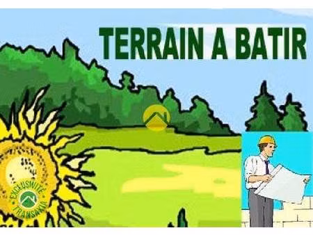 terrain constructible à vendre
