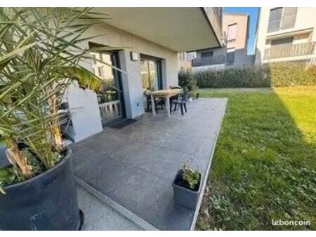 appart t3 rez de jardin avec garage 2 places