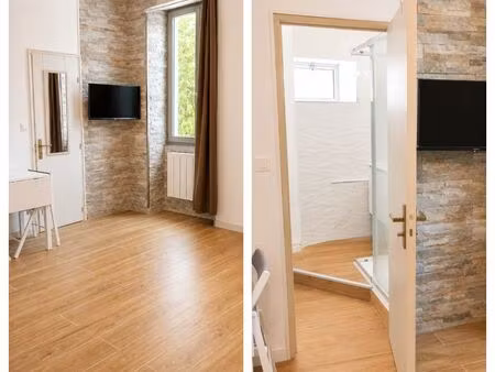 studio meublé 21 m² – rénové – centre-ville