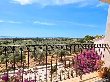 duplex f3 neuf + vue sur mer+terrasse