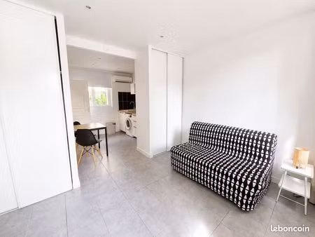 studio meublé 21 m² refait à neuf – disponible immédiatement – idéal étudiant(e) st martin