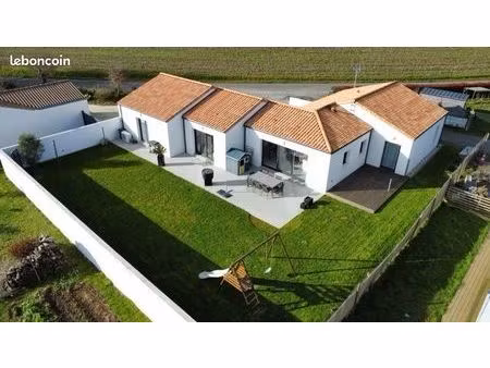 location maison meublée de plain-pied de 130m² avec garage  jardin et 2 terrasses – saint-