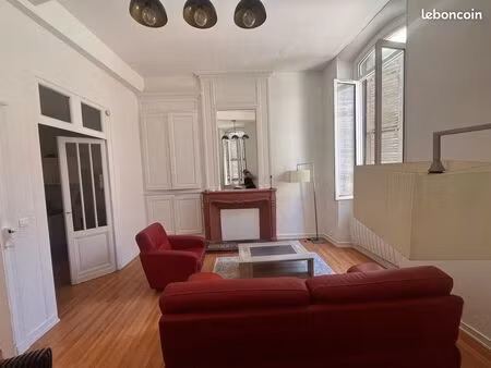 grand appartement 80 m2 meublée