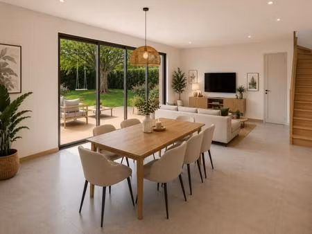 magnifique maison t4bis avec jardin et garage à artigues-près-bordeaux