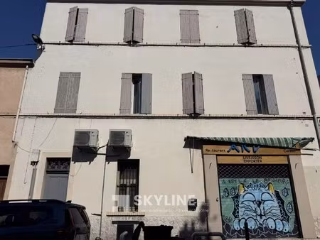 immeuble de rapport – marseille 10ème opportunité rare d'investissement – immeuble mixte