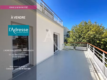appartement nantes 3 pièce(s) 65 m2