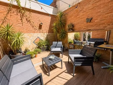 appartement 3 pièces avec patio privatif en hypercentre
