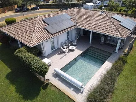 villa contemporaine 4 chambres avec jardin à moliets-et-maa