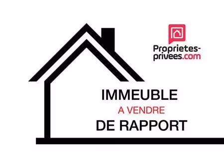 immeuble 3 lots - centre-ville la tremblade - rendement locatif