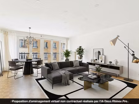 quartier pelleport - paris 20ème - 4 pièces 99.27 m2