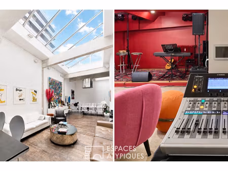 triplex multiusage entre batignolles et montmartre