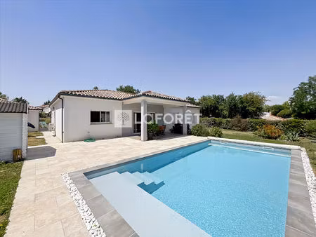 maison angeville 6 pièces environ 122.44 m2 - double garage - piscine - 1629m² de terrain
