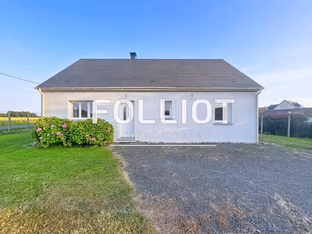 à vendre - maison 3 pièces à commes avec vue mer