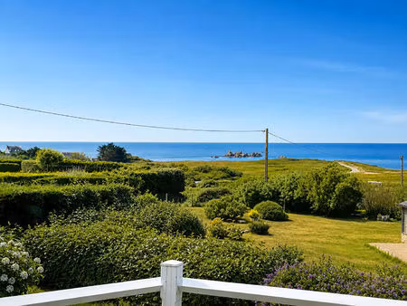 maison néo-bretonne avec vue mer à plouarzel - 5 pièces  117 m²