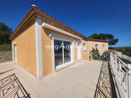 saint-ambroix (30500) – maison familiale avec vue imprenable  piscine et grand sous-sol