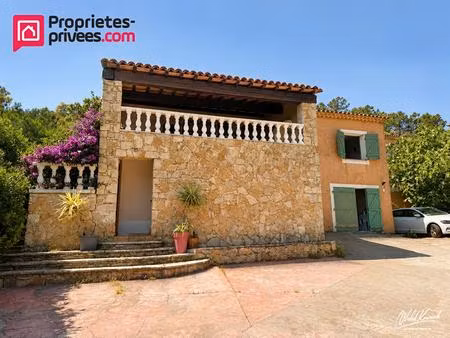maison à anthéor avec vue mer  piscine et deux logements indépendants