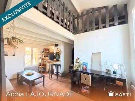 appartement 25m2 avec mezzanine intra-muros